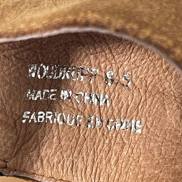 Jeffrey Campbell Cutout Ankle Boots Women 8.5 Brown Black Suede Western‎ - Picture 10 of 13